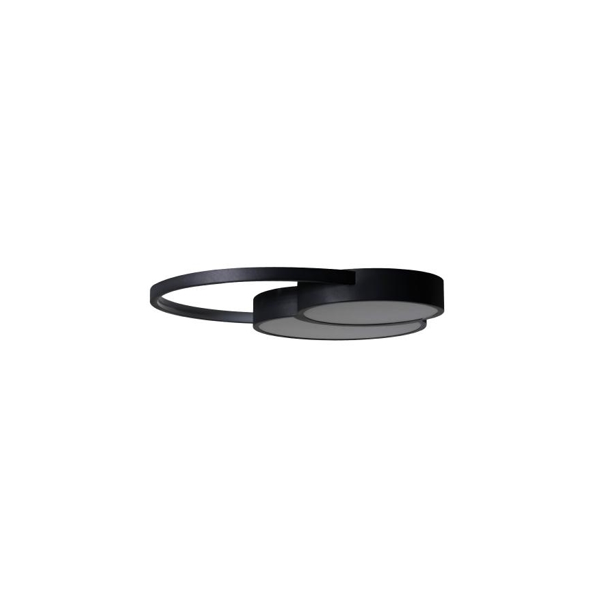 LED Dimbar taklampa LED/60W/230V 3000-6500K svart + fjärrkontroll