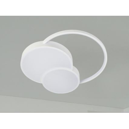 LED Dimbar taklampa LED/60W/230V 3000-6500K vit + fjärrkontroll