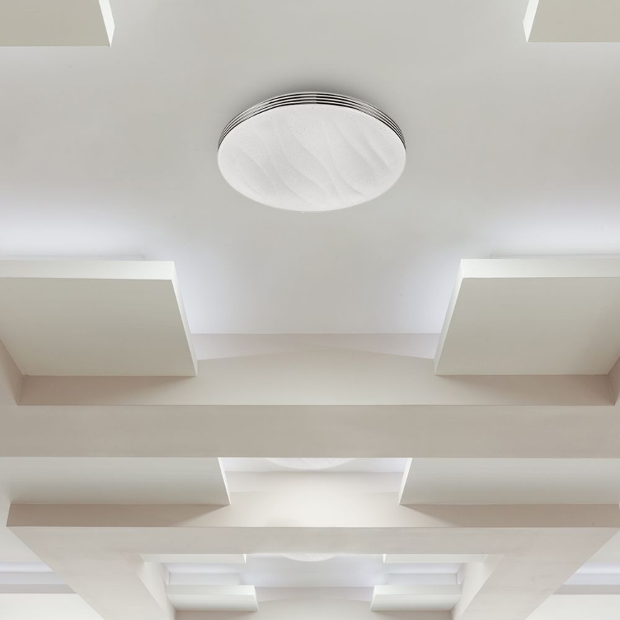 LED Dimbar taklampa LED/60W/230V 3000K/4000K/6500K diameter 50 cm + fjärrkontroll