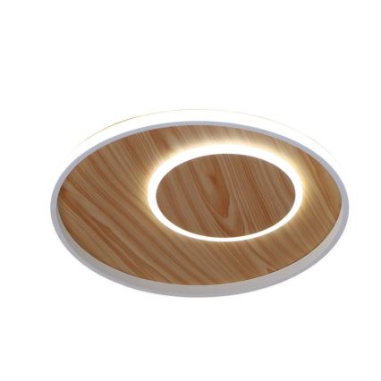 LED Dimbar taklampa LED/65W/230V 3000-6500K brun + fjärrkontroll