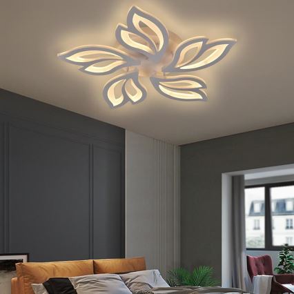 LED Dimbart takmonterat takarmatur LED/65W/230V 3000-6500K + fjärrkontroll