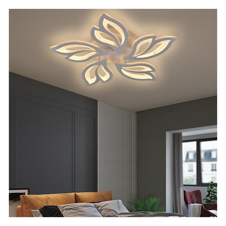 LED Dimbart takmonterat takarmatur LED/65W/230V 3000-6500K + fjärrkontroll