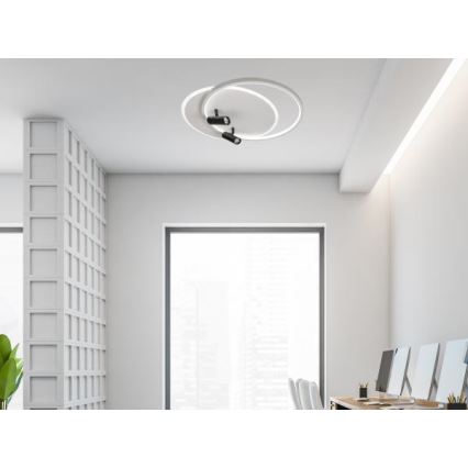 LED Dimbar taklampa LED/65W/230V 3000-6500K vit + fjärrkontroll