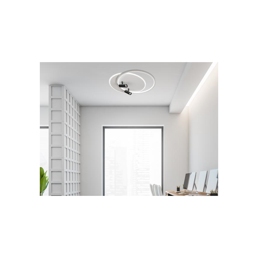 LED Dimbar taklampa LED/65W/230V 3000-6500K vit + fjärrkontroll