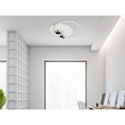 LED Dimbar taklampa LED/65W/230V 3000-6500K vit + fjärrkontroll