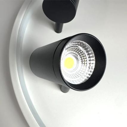LED Dimbar taklampa LED/65W/230V 3000-6500K vit + fjärrkontroll