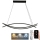 LED dimbar taklampa LED/70W/230V 3000-6500K + fjärrkontroll