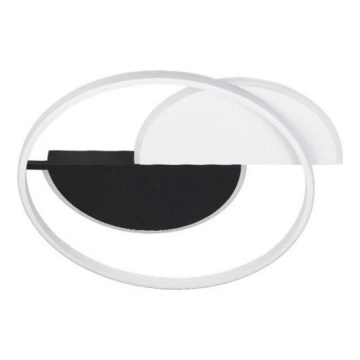 LED Dimbar taklampa LED/70W/230V 3000-6500K vit/svart + fjärrkontroll