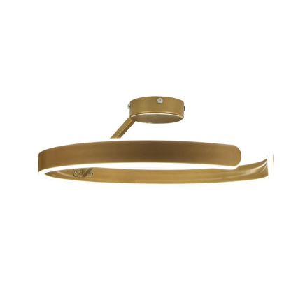 LED Dimbart takmonterat taklampa LED/72W/230V 3000-6500K guld + fjärrkontroll