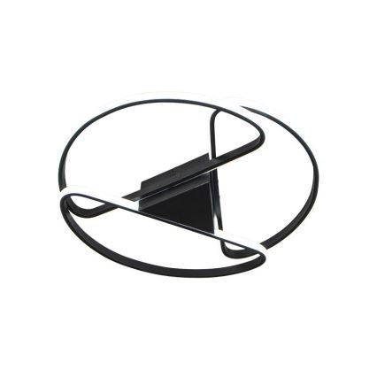 LED Dimbar taklampa LED/75W/230V 3000-6500K svart + fjärrkontroll