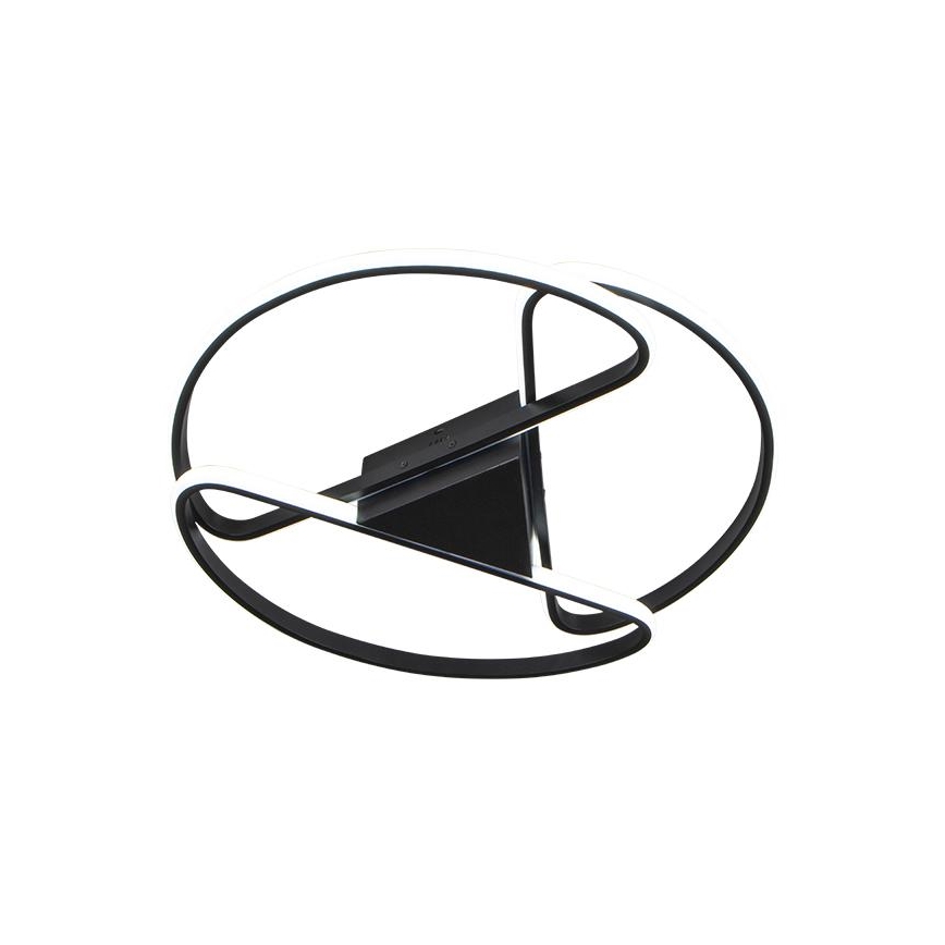 LED Dimbar taklampa LED/75W/230V 3000-6500K svart + fjärrkontroll