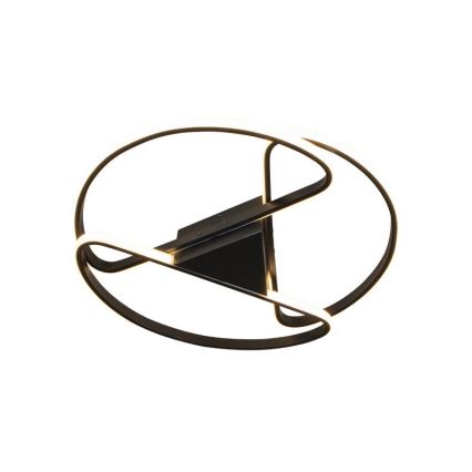 LED Dimbar taklampa LED/75W/230V 3000-6500K svart + fjärrkontroll