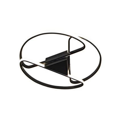 LED Dimbar taklampa LED/75W/230V 3000-6500K svart + fjärrkontroll