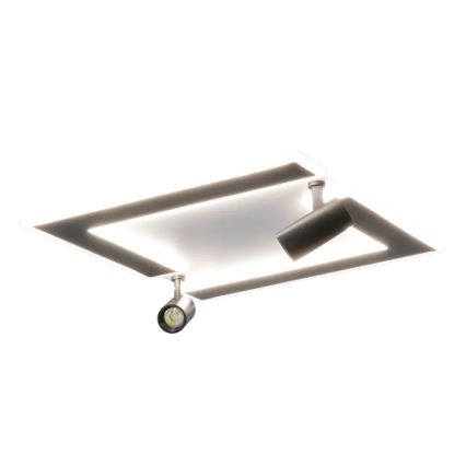 LED Dimbar taklampa LED/80W/230V 3000-6500K svart + fjärrkontroll