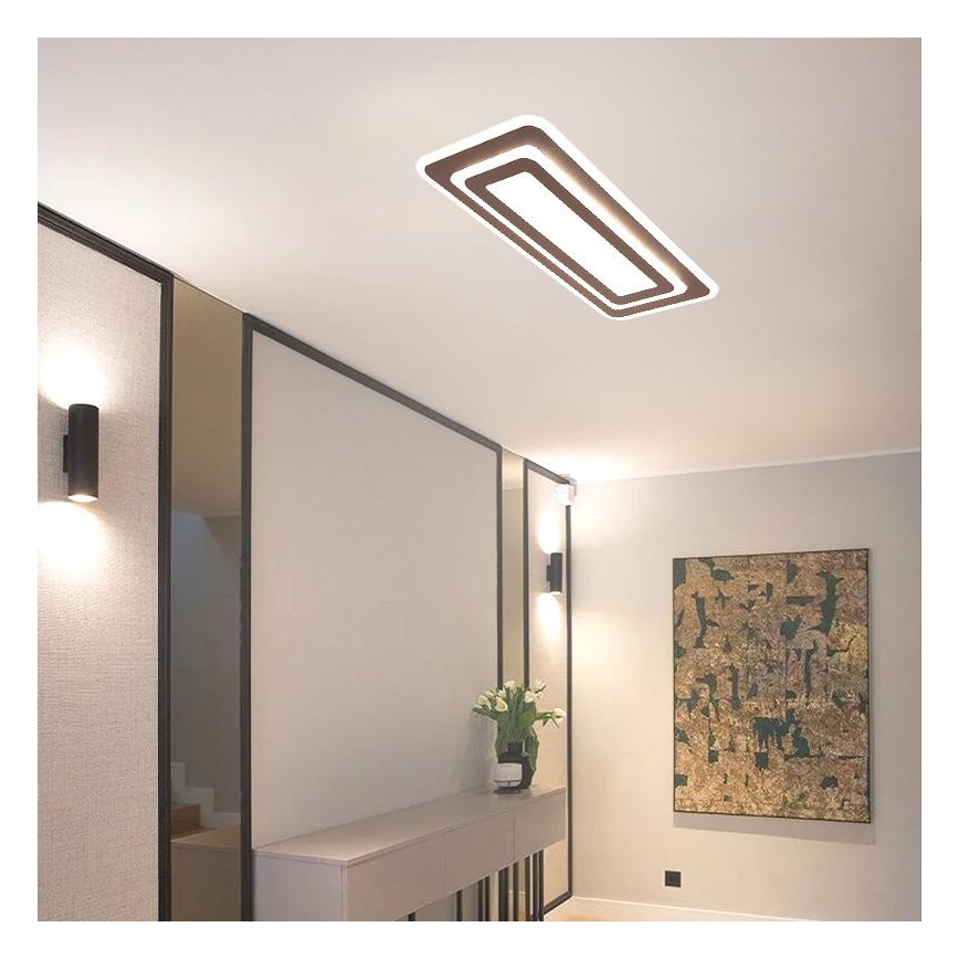 LED Dimbar taklampa LED/85W/230V 3000-6500K + fjärrkontroll