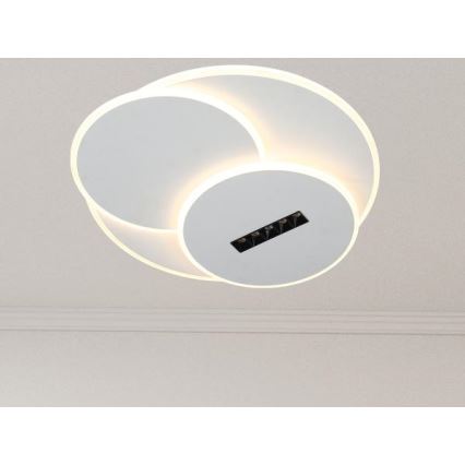 LED Dimbar taklampa LED/90W/230V 3000-6500K vit + fjärrkontroll