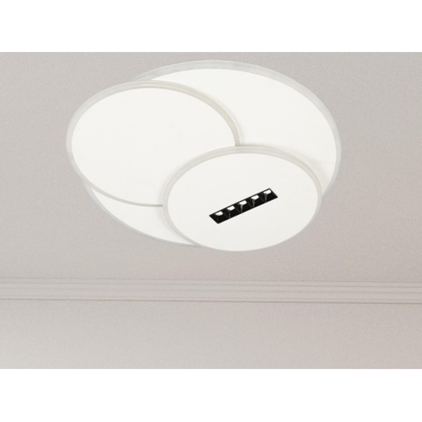 LED Dimbar taklampa LED/90W/230V 3000-6500K vit + fjärrkontroll