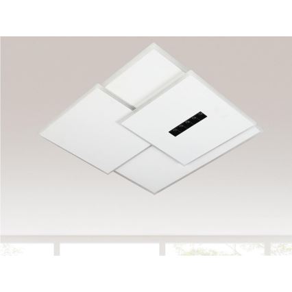 LED Dimbar taklampa LED/95W/230V 3000-6500K vit + fjärrkontroll