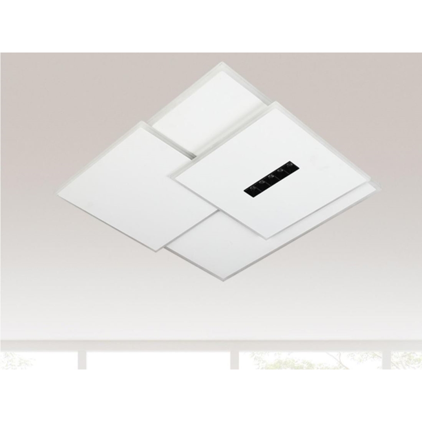 LED Dimbar taklampa LED/95W/230V 3000-6500K vit + fjärrkontroll