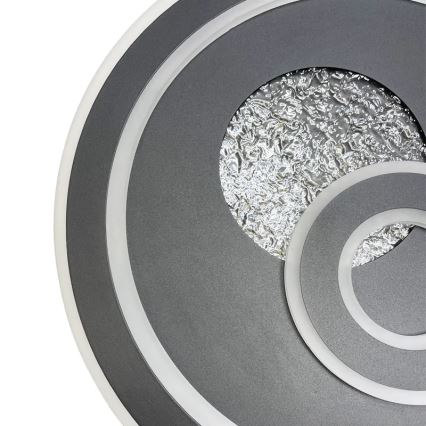 LED Dimbar taklampa LED/95W/230V 3000-6500K svart + fjärrkontroll