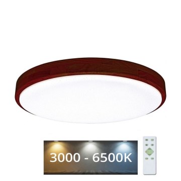 LED Dimbar taklampa LENA LED/24W/230V 3000-6500K ek + fjärrkontroll
