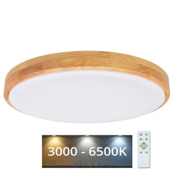 LED Dimbar taklampa LENA LED/60W/230V 3000-6500K ek + fjärrkontroll