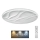 LED Dimbar taklampa LIKA LED/36W/230V 2700-6500K diameter 48 cm + fjärrkontroll
