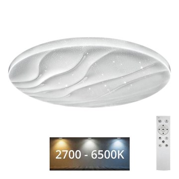 LED Dimbar taklampa LIKA LED/60W/230V 2700-6500K diameter 58 cm + fjärrkontroll