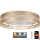 LED Dimbar taklampa LIMA LED/36W/230V 2700-6500K Wi-Fi Tuya + fjärrkontroll guld