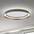 LED Dimbar taklampa MANTA LED/38W/230V 2700/3000/4000K diameter 45 cm brun