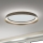 LED Dimbar taklampa MANTA LED/38W/230V 2700/3000/4000K diameter 45 cm brun