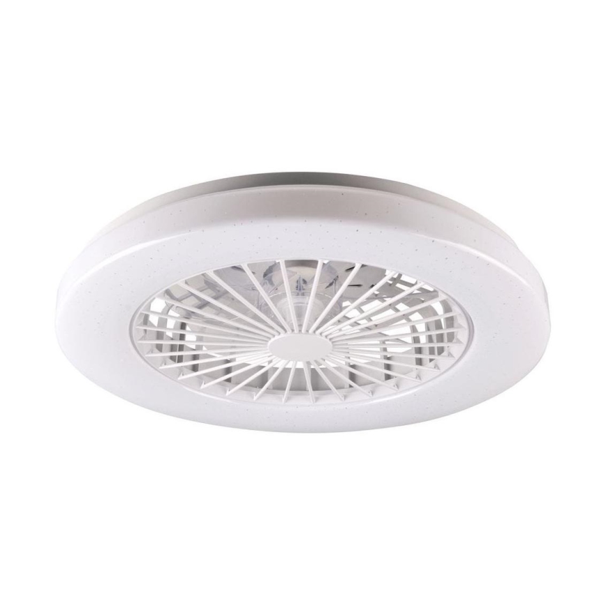 LED Dimbar taklampa med fläkt LIBYA LED/48W/230V 3000-6500K vit + fjärrkontroll