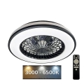 LED Dimbar taklampa med fläkt OPAL LED/48W/230V 3000-6500K + fjärrkontroll