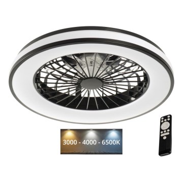LED Dimbar taklampa med fläkt PLAVE LED/48W/230V 3000/4000/6500K + fjärrkontroll