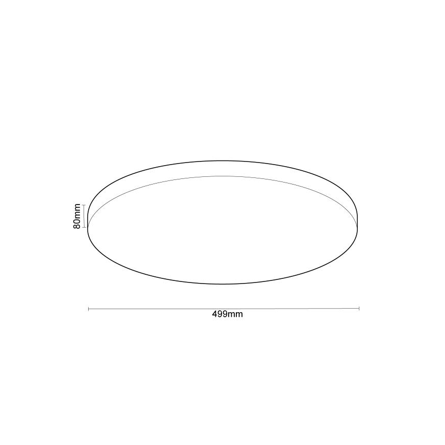 LED Dimbar taklampa med röststyrning OPAL LED/48W/230V 2700-6500K vit + fjärrkontroll