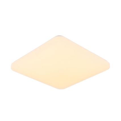 LED Dimbar taklampa med röststyrning OPAL LED/48W/230V 2700-6500K vit + fjärrkontroll