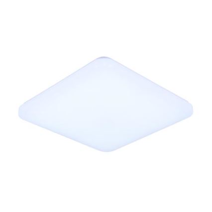 LED Dimbar taklampa med röststyrning OPAL LED/48W/230V 2700-6500K vit + fjärrkontroll