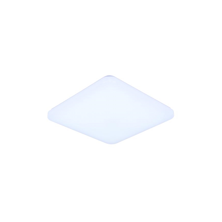 LED Dimbar taklampa med röststyrning OPAL LED/48W/230V 2700-6500K vit + fjärrkontroll