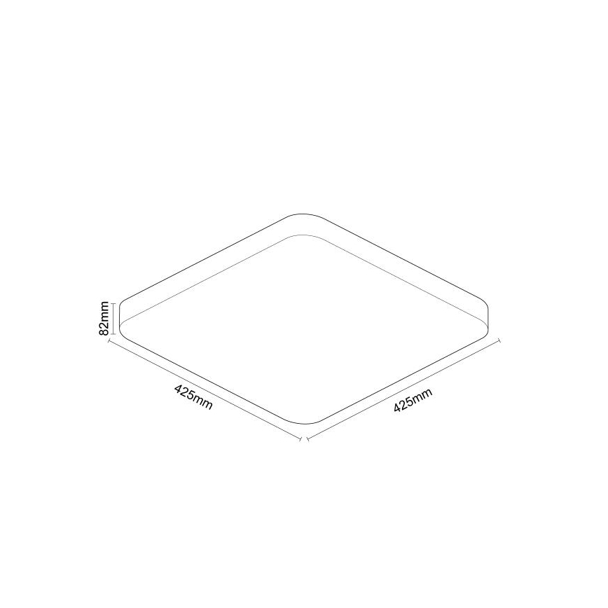LED Dimbar taklampa med röststyrning OPAL LED/48W/230V 2700-6500K vit + fjärrkontroll