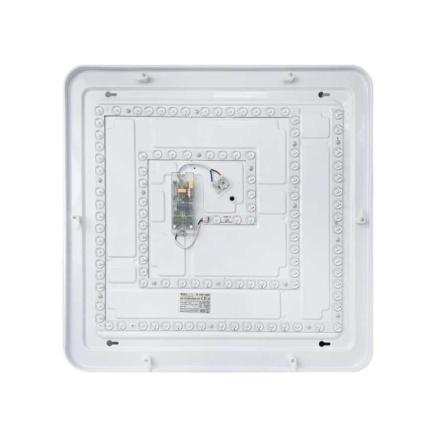 LED Dimbar taklampa NERIS LED/60W/230V 2700-6500K 53x53 cm + fjärrkontroll