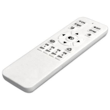 LED Dimbart takarmatur NOVA LED/54W/230V 3000-6500K svart + fjärrkontroll