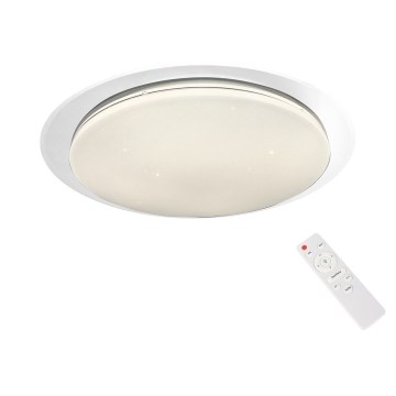 LED Dimbar taklampa ONTARIO LED/24W/230V 3000-6000K + fjärrkontroll