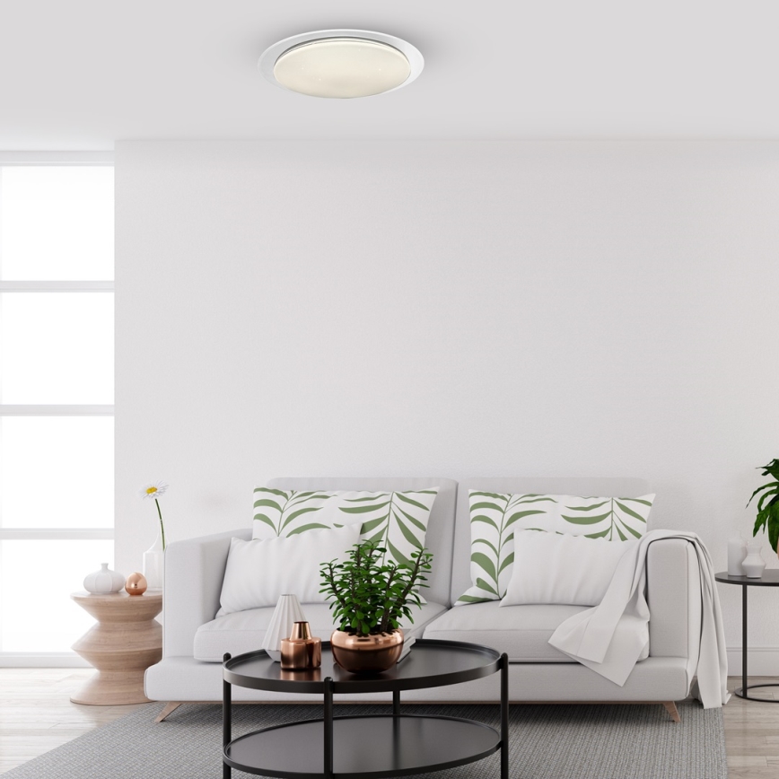 LED Dimbar taklampa ONTARIO LED/48W/230V 3000-6000K + fjärrkontroll
