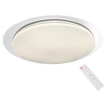 LED Dimbar taklampa ONTARIO LED/80W/230V 3000-6000K + fjärrkontroll