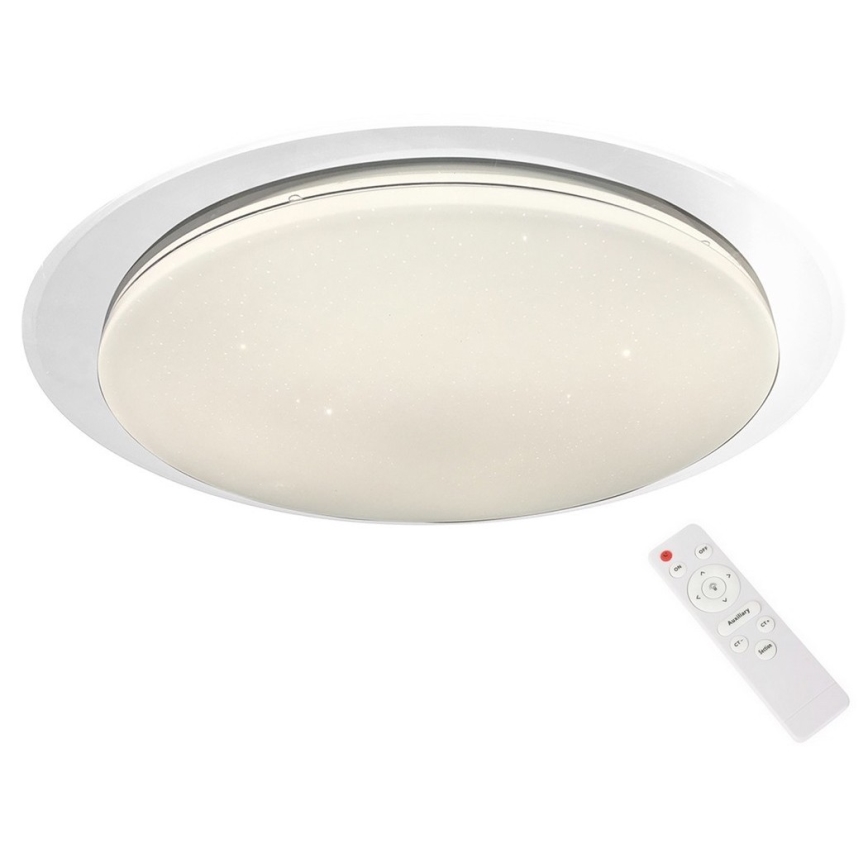 LED Dimbar taklampa ONTARIO LED/80W/230V 3000-6000K + fjärrkontroll