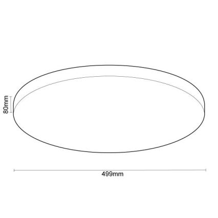LED Dimbar taklampa OPAL LED/48W/230V 2700-6500K Wi-Fi Tuya vit + fjärrkontroll