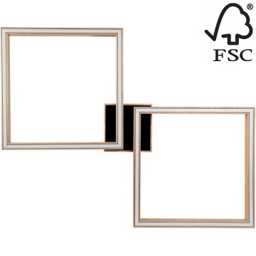 LED Dimbar taklampa RAMME 2xLED/24W/230V ek – FSC certifierade