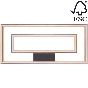 LED Dimbar taklampa RAMME 2xLED/28,5W/230V ek – FSC certifierade