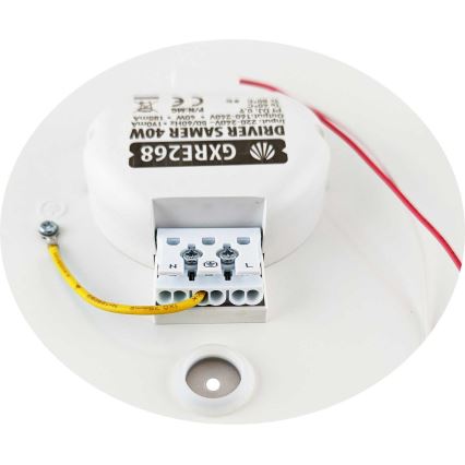 LED Dimbar taklampa SAMER LED/40W/230V 2900-6000K + fjärrkontroll