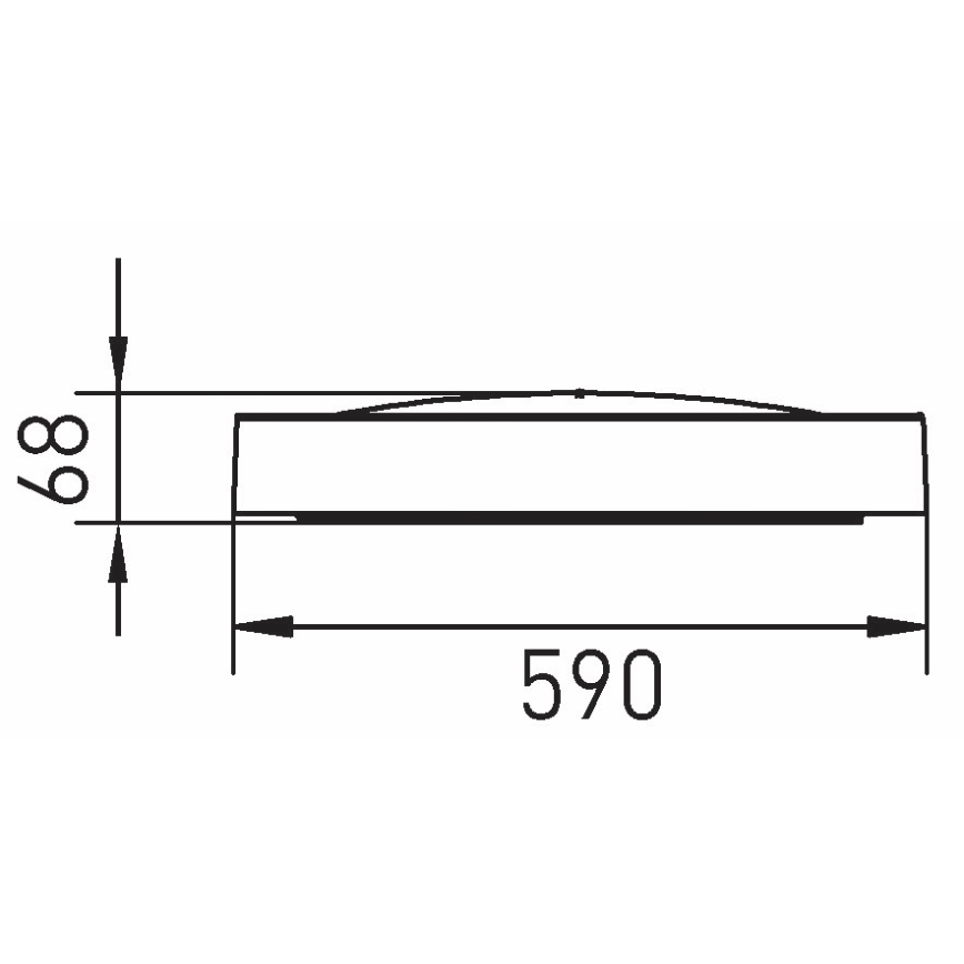 LED Dimbar taklampa SAMER LED/40W/230V 2900-6000K + fjärrkontroll